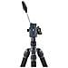 Treppiede e Monopiede con Testa a Sfera Altezza Max 188 cm Nero 56284-EU - Foto miniatura 8