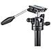 Treppiede e Monopiede con Testa a Sfera Altezza Max 188 cm Nero 56284-EU - Foto miniatura 10
