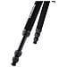 Treppiede e Monopiede con Testa a Sfera Altezza Max 188 cm Nero 56284-EU - Foto miniatura 15