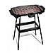 112247 BBQ griglia Barbecue elettrica con gambe e ripiani 47 x 28 cm potenza 2000 Watt - Foto miniatura 1