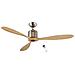 Aeroplan Eco 132, Ventilatore, - Legno Cromato - Foto miniatura 1