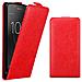 Custodia Compatibile Con Sony Xperia L1 In Rosso Mela - Coperchio Protettivo In Design Flip Con Chiusura Magnetica - Foto miniatura 2