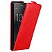 Custodia Compatibile Con Sony Xperia L1 In Rosso Mela - Coperchio Protettivo In Design Flip Con Chiusura Magnetica - Foto miniatura 1