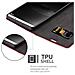 Custodia Compatibile Con Huawei Mate 8 In Rosso Mela - Coperchio Protettiva Con Chiusura Magnetica, Funzione Stand E Tasca Per Le Carte - Foto miniatura 5