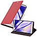 Custodia Compatibile Con Huawei Mate 8 In Rosso Mela - Coperchio Protettiva Con Chiusura Magnetica, Funzione Stand E Tasca Per Le Carte - Foto miniatura 1