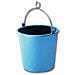 Secchio 9lt Con Manico Occhiello. 250xh. 250mm Azzurro #trp0025000 - Foto miniatura 1