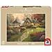 SMT58463 Puzzle da 1000 Pezzi - Thomas Kinkade: Cottage con Pozzo - Foto miniatura 1