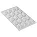 Quenelle 10 - Stampo In Silicone N. 20 Quenelle Mini 43x21 H20 Mm - Foto miniatura 2