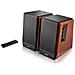 Ed-r1700bts-brown-jp Altoparlante 66 Watt 4 Pollice Rca Cassa In Legno Marrone - Foto miniatura 2