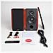 Ed-r1700bts-brown-jp Altoparlante 66 Watt 4 Pollice Rca Cassa In Legno Marrone - Foto miniatura 7