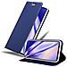 Custodia Compatibile Con Samsung Galaxy A41 In Classy Blu Scuro - Coperchio Protettiva Con Chiusura Magnetica, Funzione Stand E Tasca Per Le Carte - Foto miniatura 1