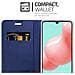 Custodia Compatibile Con Samsung Galaxy A41 In Classy Blu Scuro - Coperchio Protettiva Con Chiusura Magnetica, Funzione Stand E Tasca Per Le Carte - Foto miniatura 4