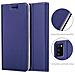 Custodia Compatibile Con Samsung Galaxy A41 In Classy Blu Scuro - Coperchio Protettiva Con Chiusura Magnetica, Funzione Stand E Tasca Per Le Carte - Foto miniatura 6