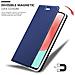 Custodia Compatibile Con Samsung Galaxy A41 In Classy Blu Scuro - Coperchio Protettiva Con Chiusura Magnetica, Funzione Stand E Tasca Per Le Carte - Foto miniatura 7