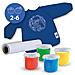 Kit Per Pittura Con Le Dita Con Grembiule Eco - 100% Riciclato - Foto miniatura 1