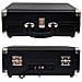 Giradischi Vintage VC400 Lettore e Convertitore di Vinili Bluetooth USB Radio FM 2 Altoparlanti Integrati Colore Nero - Foto miniatura 7