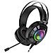 Cuffie Gaming Echo Usb Headset Con Microfono Flessibile Omnidirezionale & Audio Surround Virtuale 7.1 & Illuminazione Rainbow Auto - Foto miniatura 1