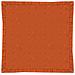 Tovaglia Cucina Soggiorno In Cotone Con Orlo A Giorno In Tinta Unita Vari Colori Ajour 85x85cm Rust - Foto miniatura 1