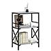 Libreria 3 Ripiani Grigio Sonoma 59x35x90,5cm Legno Multistrato - Foto miniatura 3