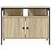 Mobile Lavabo Bagno Rovere Sonoma 60x30x60 Cm Legno Multistrato - Foto miniatura 3