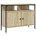 Mobile Lavabo Bagno Rovere Sonoma 60x30x60 Cm Legno Multistrato - Foto miniatura 1