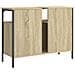 Mobile Lavabo Bagno Rovere Sonoma 60x30x60 Cm Legno Multistrato - Foto miniatura 6