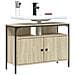 Mobile Lavabo Bagno Rovere Sonoma 60x30x60 Cm Legno Multistrato - Foto miniatura 8