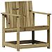 Set Salotto da Giardino 3 pz in Legno Impregnato di Pino - Foto miniatura 6