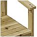Set Salotto da Giardino 3 pz in Legno Impregnato di Pino - Foto miniatura 7