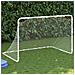 Porta Da Calcio Bianca 122x81x81 Cm In Acciaio - Foto miniatura 8