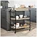 Carrello Cucina Rovere Sonoma 81,5x41x92,5 Cm Legno Multistrato - Foto miniatura 2