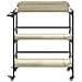 Carrello Cucina Rovere Sonoma 81,5x41x92,5 Cm Legno Multistrato - Foto miniatura 6