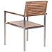 Set Da Giardino 6 Posti Legno Chiaro Di Teak Viareggio Ii - Foto miniatura 6