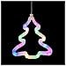 Albero Natale Luminoso Led Luce Rgb Porta Finestra Ventosa Addobbi - Foto miniatura 2