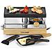 Griglia Per Raclette Per 8 Persone, 1200w - Rac.wood-8 - Foto miniatura 5