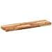 Ripiano A Parete 100x20x4cm Legno Massello Acacia Rifinito Olio - Foto miniatura 3