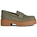 Spherica Ec7 Moccasins Mocassino Pelle Scamosciata /nabuk Scarpe Donna Verde Eu 40, D36vdi 00022 C3016 - Foto miniatura 1