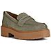 Spherica Ec7 Moccasins Mocassino Pelle Scamosciata /nabuk Scarpe Donna Verde Eu 40, D36vdi 00022 C3016 - Foto miniatura 2