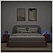 Mobili TV a Parete con Luci LED 2pz Rovere Marrone 40,5x35x40cm - Foto miniatura 3