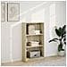 Libreria Rovere Sonoma 60x24x109 Cm In Legno Multistrato - Foto miniatura 3