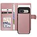 Custodia Per Google Pixel 8a Con Cover Rimovibile, Rosa Champagne - Foto miniatura 1
