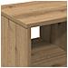 Tavolino con Ruote Rovere Artigianale 50x30x55 cm in Legno Ingenerizzato - Foto miniatura 8