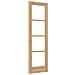 "porta interna con vetro ""ORKDAL"" 61x198,5x4 cm in legno massello di pino" - Foto miniatura 6