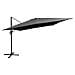 Tela Perombrellone Offset Molokai Quadrato 3x3m Nero - Foto miniatura 3