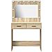 Toeletta con luci LED Rovere Sonoma 78,5 x 41 x 135 cm - Foto miniatura 5