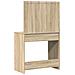 Toeletta con luci LED Rovere Sonoma 78,5 x 41 x 135 cm - Foto miniatura 7