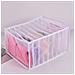 Set Di 3 Scatole Portaoggetti Separate - Organizzatori Pieghevoli A Rete Per Cassetti Per Biancheria Intima, Calze E Vestiti - Foto miniatura 4