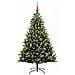 Albero di Natale Artificiale Pieghevole 150 LED Verde 150 cm - Foto miniatura 3