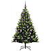 Albero di Natale Artificiale Pieghevole 150 LED Verde 150 cm - Foto miniatura 4