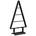 Albero di Natale in metallo con supporto Nero 60 cm Acciaio - Foto miniatura 1